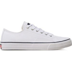 Tenisky Tommy Jeans Skate Canvas Ess EM0EM01175 White YBR