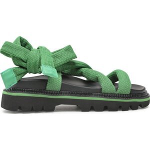 Sandály Tommy Jeans Sandal EN0EN02073 Coastal Green LY3