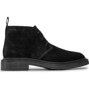 Kotníková obuv s elastickým prvkem Gant Fairwyn Mid Boot 27643407 Black