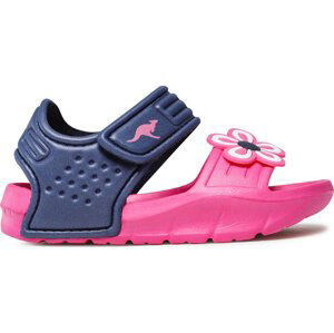 Sandály KangaRoos Kangaswim II 18557 000 6130 Daisy Pink/Dk Navy