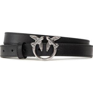 Dámský pásek Pinko Love Berry Simply H2 Belt AI 22-23 PLT01 1H212P Y5H7 Black Z99O