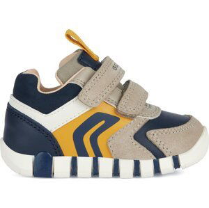 Polobotky Geox B Iupidoo Boy B3555D 022BC C0829 Sand/Navy