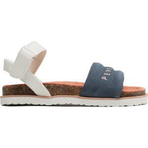 Sandály Pepe Jeans Berlin Park G PGS90195 Union Blue 562