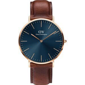 Hodinky Daniel Wellington Classic St Mawes DW00100626 Hnědá