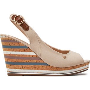 Sandály Wrangler Raval Marina Women Wedge 20241057.32A Sand 32A