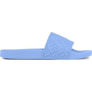 Nazouváky Tommy Hilfiger Th Monogram Pool Slide FW0FW06987 Blue Spell C30