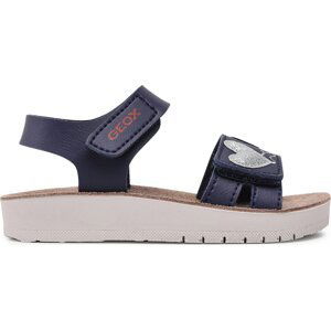 Sandály Geox J Sandal Costarei Gi J35EAF000BCC0673 M Tmavomodrá