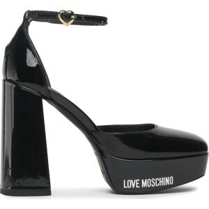 Polobotky LOVE MOSCHINO JA1028CG1HIH0000 Nero