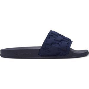 Nazouváky KARL LAGERFELD KL70014 Navy Satin Textile SAA