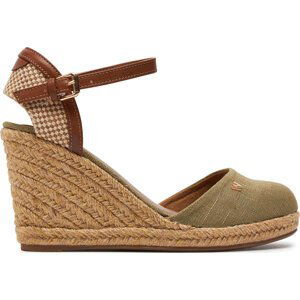 Espadrilky Wrangler Brava Women Wedge 20241056 Olive 52A