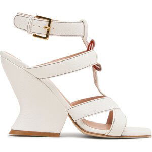 Sandály Alberta Ferretti 23151A6306 8003 White 1