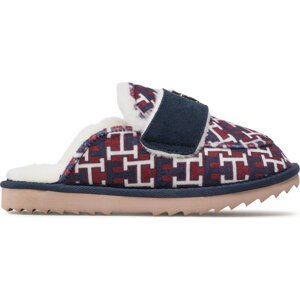 Bačkory Tommy Hilfiger Loafer Mule Slipper Monogram FW0FW06716 Rwb Monogram 0KQ