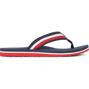 Žabky Tommy Hilfiger Corporate Beach Sandal FW0FW07986 Red White Blue 0G0