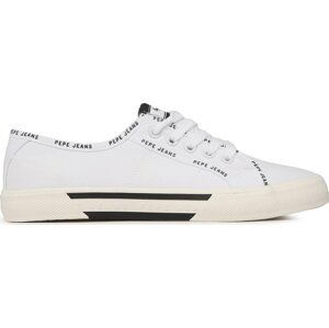 Tenisky Pepe Jeans Brady Rib W PLS31437 White 800