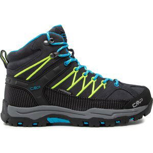 Trekingová obuv CMP Kids Rigel Mid Trekking Shoes Wp 3Q12944J Černá