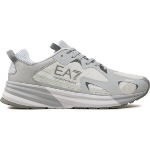 Sneakersy EA7 Emporio Armani X8X156 XK360 T550 Glac.Gray+Wht+Griff.