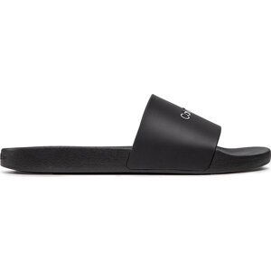 Nazouváky Calvin Klein Jeans Pool Slide HM0HM00455 Černá