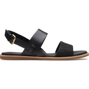 Sandály Clarks Karsea Strap 26171874 Černá