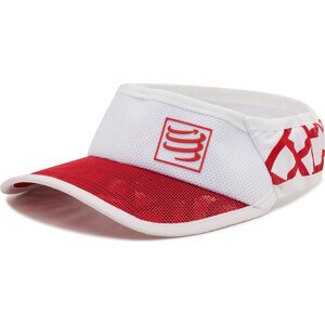 Kšilt Compressport Spiderweb Ultra Visor 18644 Bílá