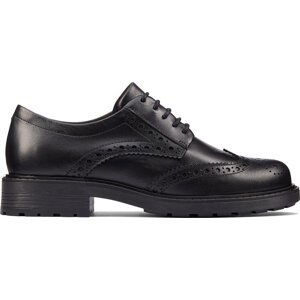 Oxfordy Clarks Orinoco2 Limit 26163621 Black Leather