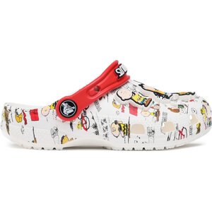 Nazouváky Crocs Crocs Peanuts Classic Clog Kids 208630 White/Multi 94S