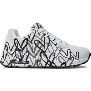 Sneakersy Skechers Spread The Love 155507/WBGY Wht/Blk/Gray