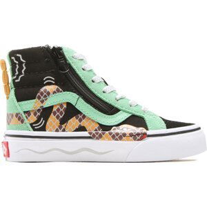 Sneakersy Vans Sk8-Hi Reissue Si VN0007P32031 Green/Black