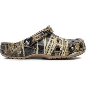 Nazouváky Crocs Classic Realtree 12132 Khaki