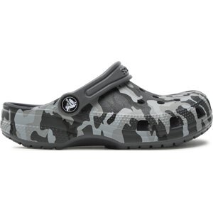 Nazouváky Crocs Classic Camo Clog 207594 Šedá