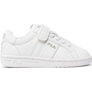 Sneakersy Fila Crosscourt Line Velcro Kids FFK0184 Bílá