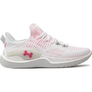 Boty Under Armour Ua W Flow Dynamic Intlknt 3027176-102 White/Halo Gray/Astro Pink