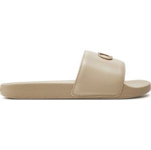 Nazouváky Calvin Klein Pool Slide W/Hw HW0HW01509 Stony Beige 0GC