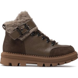 Polokozačky Pinko Ortica AI 22-23 BLKS1 1H2131 A07H Brown L49