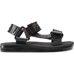 Sandály Melissa Mini Melissa Papete + Rider I 33381 Black/Black 50481