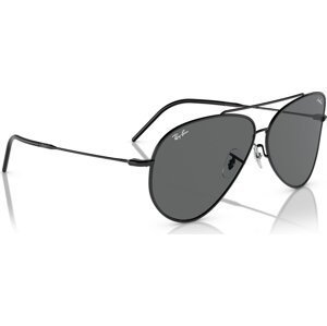 Sluneční brýle Ray-Ban Aviator Reverse 0RBR0101S 002/GR Black