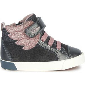 Sneakersy Geox B Kilwi Girl B36D5A 022NF C9F8W M Dk Grey/Lt Rose