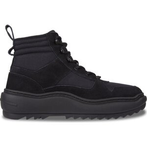 Kotníková obuv Tommy Jeans Tjm Mix Material Boot EM0EM01245 Černá