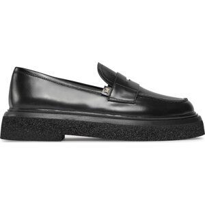 Loafersy Max Mara Crepeloafer 23452619336 Černá