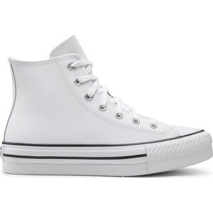 Plátěnky Converse Ctas Eva Lift Hi A02486C Bílá