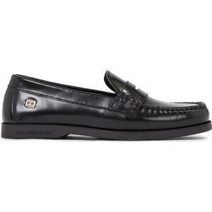 Mokasíny Tommy Hilfiger Tommy Essential Moccassin FW0FW07513 Black BDS