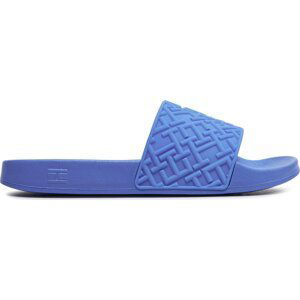 Nazouváky Tommy Hilfiger Th Monogram Pool Slide FW0FW06987 Blue Spell C30