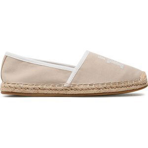 Espadrilky Tommy Hilfiger Th Embroidered Espadrille FW0FW07101 Sandalwood RBT