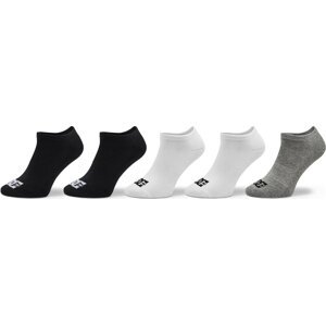 Sada 5 párů pánských nízkých ponožek DC Spp Dc Ankle 5Pk ADYAA03188 Barevná