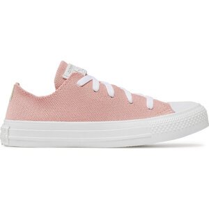 Plátěnky Converse Ctas Ox 170872C Pink Quartz/String/White