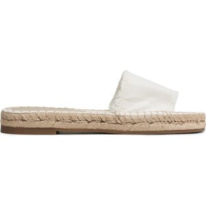 Espadrilky Tommy Hilfiger Flat Sandal FW0FW07103 Ecru Denim 0LE