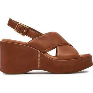 Sandály Clarks Manon Wish 26176303 Tan Leather