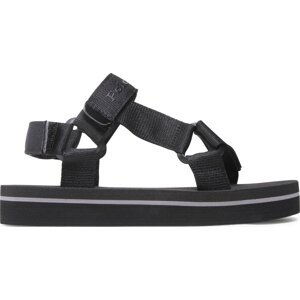 Sandály Polo Ralph Lauren New Haven Platform RF103988 Black Webbing w/ Tonal PP