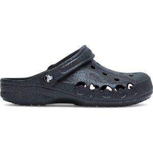 Nazouváky Crocs BAYA GLITTER CLOG 205925-001 Černá