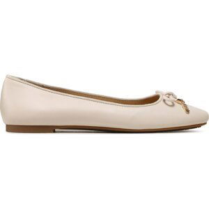 Baleríny MICHAEL Michael Kors Nori Flat 40F3NRFP1L Lt Cream