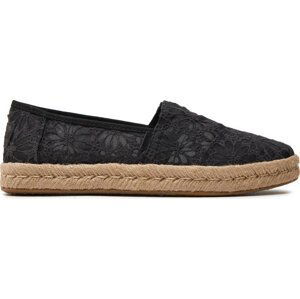 Espadrilky Toms Alpargata Rope 2.0 10020684 Černá